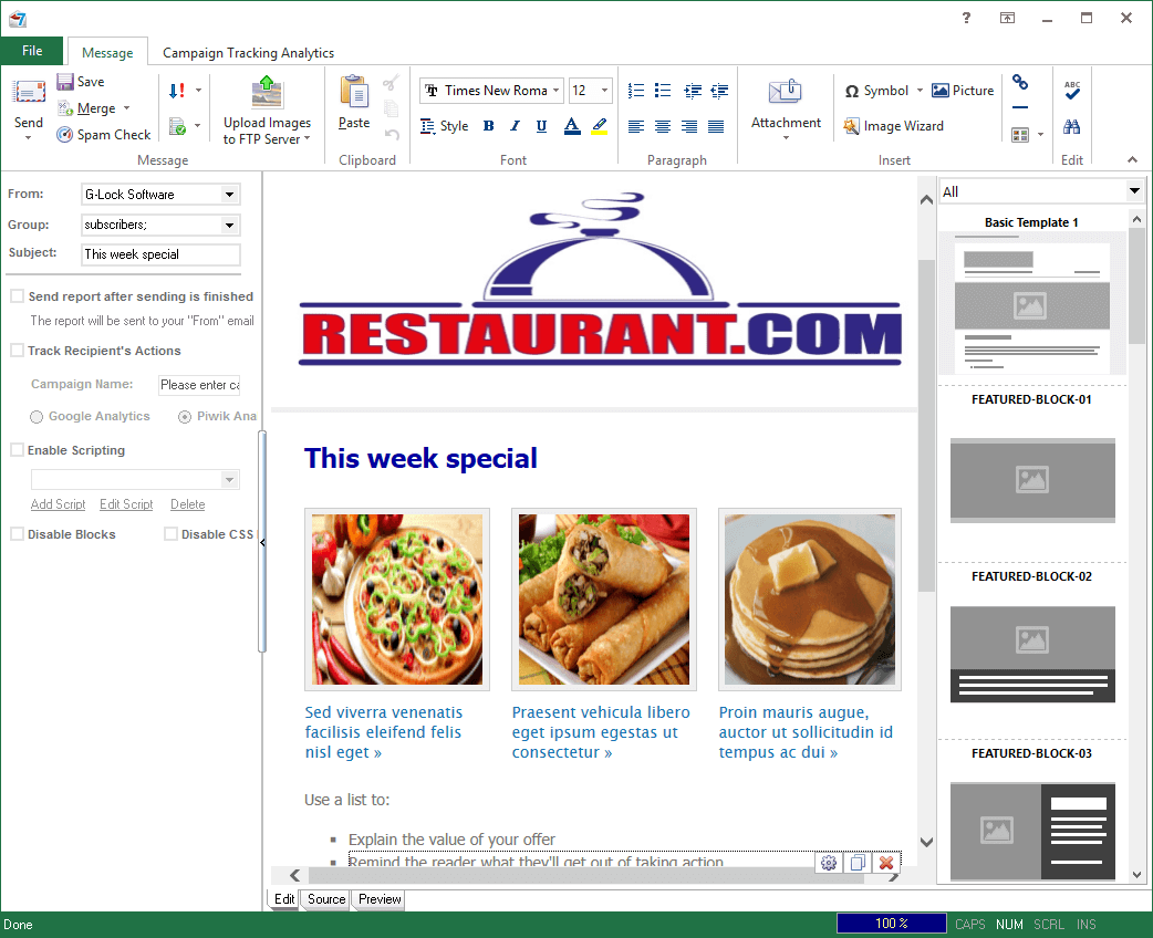 Email Marketing Software for Restaurants
